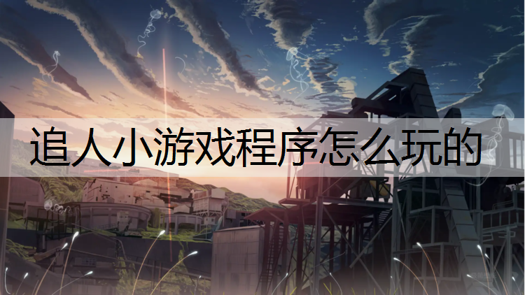 追人小游戏程序怎么玩的