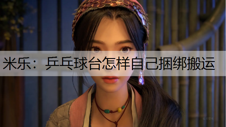 米乐：乒乓球台怎样自己捆绑搬运