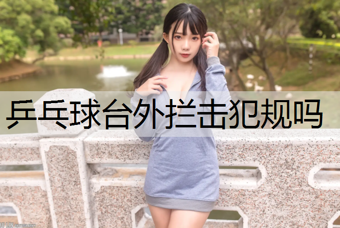 乒乓球台外拦击犯规吗